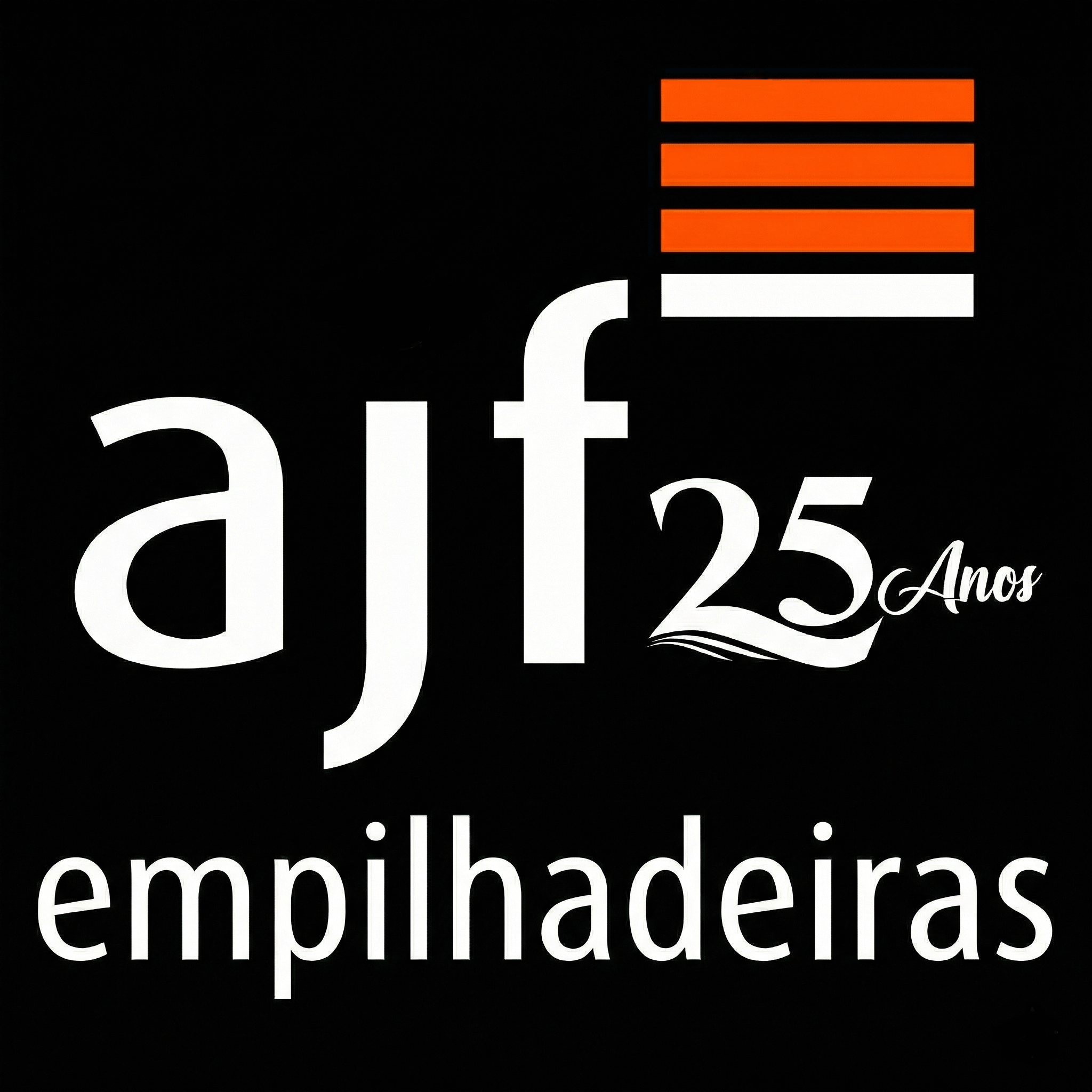 Selo 25 Anos AJF Empilhadeiras